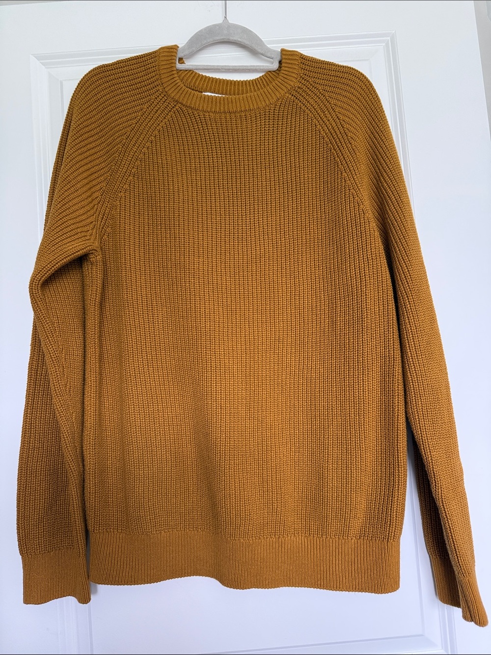 Old Navy Men's Crewneck Sweater in Mustard